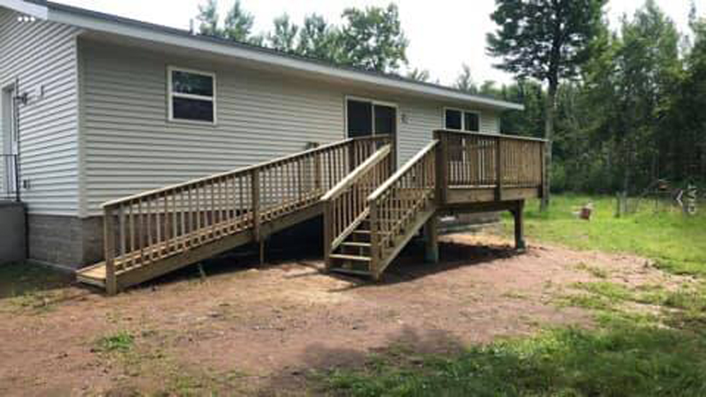 Decks project 1 by Ed Oman Construction in the Duluth, MN area